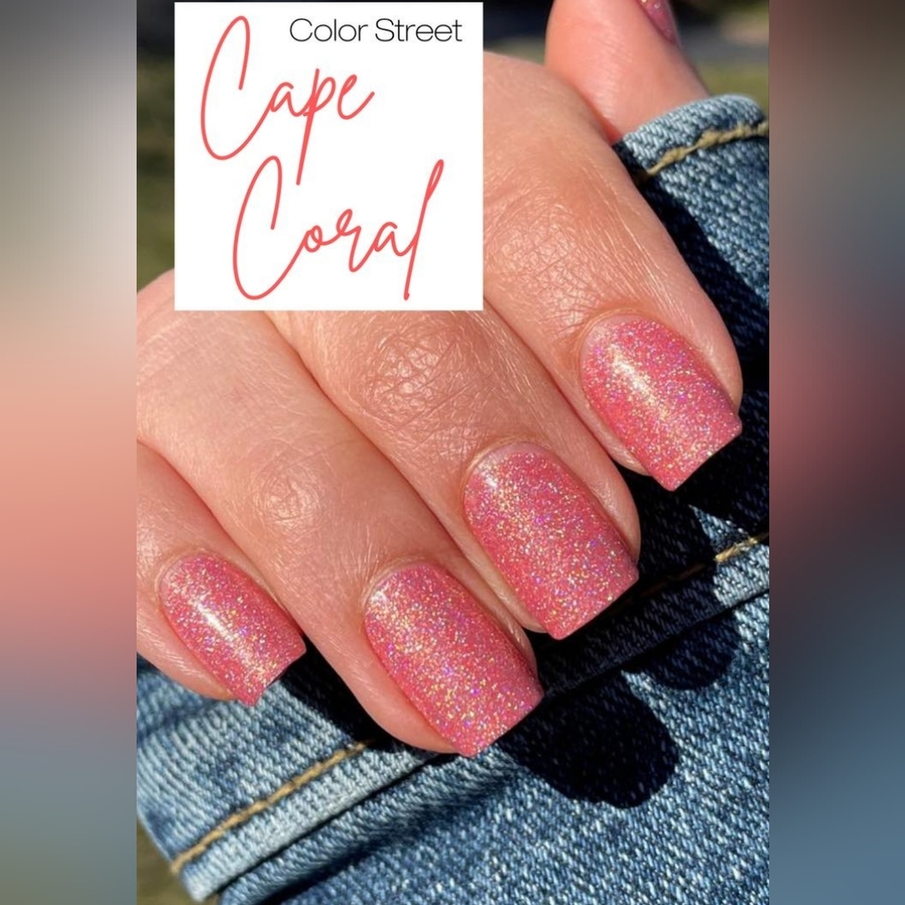 Color Street Nail Polish Strips in shade Cape Coral